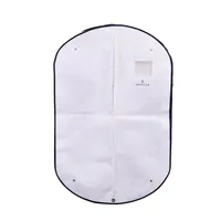Sac de rangement pour vêtements personnalisé de haute qualité, non tissé, écologique, résistant à l'eau, pliable, anti-poussière, pour les voyages