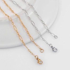 Collier en acier inoxydable de style nouveau, chaîne figaro populaire pour femmes, bijoux de haute qualité - Product Image 4