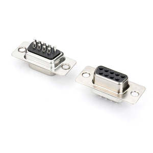 ขั้วต่อ D-SUB 9 พิน แบบตัวเมีย DB9 ชนิดบัดกรี สำหรับสายเคเบิล ขั้วต่อคุณภาพสูงสำหรับอุปกรณ์อิเล็กทรอนิกส์ - Product Image 2