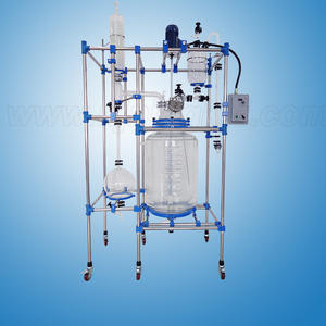 Reattore di vetro ultrasonico dell'attrezzatura di cristallizzazione della canapa 50L - Product Image 5