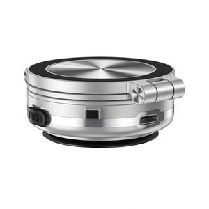 360 Degrees Rotatable Magnetic Phone <b>Stand</b> - Alloy Car Holder for <b>Wireless</b> <b>Charging</b> - Product Image 4