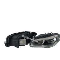 Phare de haute qualité pour 11-17 Style BMW Série 5 F10 F18 Angel Eye LED Phares Installation facile