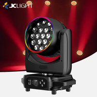 19pcs 15w Rgbw 4 en 1 a mené la lumière principale mobile de lavage de bourdonnement 19*15W a mené la lumière principale mobile de lavage de bourdonnement avec l'anneau mené