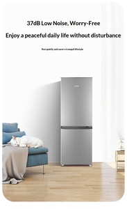 Réfrigérateur compact Haier Leader 180L à double porte, à économie d'énergie, à dégivrage automatique, en métal, pour dortoirs et usage domestique, remplacement officiel - Product Image 6