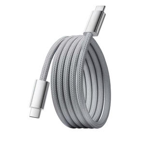 Cable de Carga Rápida USB-C Dual de 60W/100W para Teléfonos Inteligentes y Computadoras - Trenzado de Nailon, 12 Meses de Garantía - Product Image 2