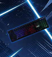 Clavier de jeu filaire USB 104 touches, souris, casque et tapis de souris en combo, rétroéclairage LED et fonctionnalités étanches – Vente en gros à chaud