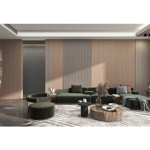 KAPOK-Panneau MDF <span class=keywords><strong>en</strong></span> mélamine pré-laminée à motif chêne Ussuri 1220x2440mm 4x8 pieds - Product Image 6