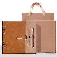 Carnet de notes de luxe pour entreprise, stylo, logo personnalisé, bloc-notes promotionnels, coffret cadeau d'entreprise, matériau en coton, numérique