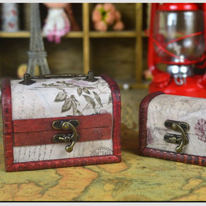 빈티지 메탈 소형 보석함 잠금장치 가구용 후크 잠금쇠 실버 래치 클라스프 버클 - Product Image 4