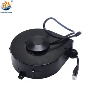 7M automatic DC power extension cord 12V/24V retractable cable reel for sensor equipment