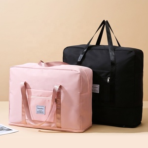 8 Colors Expandable Large Extensible Scalable Expandable Tote Weekender Overnight Women Cabin <strong>Travel</strong> <strong>Bag</strong> with <strong>Trolley</strong> Sleeve - Product Image 5