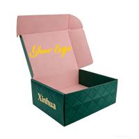 Carpeta de Cartón Corrugado Kraft Reciclable con Cierre Autoadhesivo, Logotipo Personalizado, Forro de Esponja UV, Laminación Mate, Grabado en Relieve, para Joyería, Regalos y Comercio Electrónico