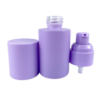 30ml Macaron-Farbige Leere Glasflasche für Lotion mit Buntem Pumpdeckel