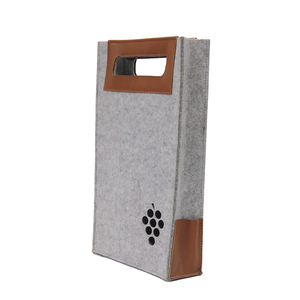 Fieltro de bolsa de vino de moda de alta calidad portátil - Product Image 1