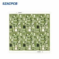 Carte de résistance de haute précision SZACPCB en cuivre directement collé sur céramique Al2O3 pour capteur de position de papillon et contrôle automobile