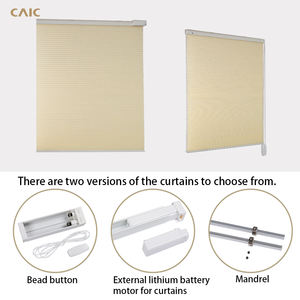 Stores cellulaires verticaux motorisés modernes à double moteur avec télécommande et batterie au lithium électrique américaine - Product Image 3