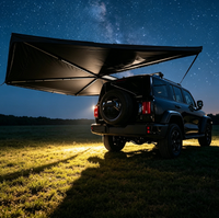 Auvent portable haut de gamme pour voiture et auvent coupe-vent pour voiture avec auvent robuste pour 4x4 tout-terrain