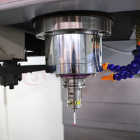 Centro de Mecanizado Vertical CNC de 3 Ejes VMC1160 a Precio de Fábrica, Sistema de Control Fanuc GSK, Motor de Husillo Cónico BT40