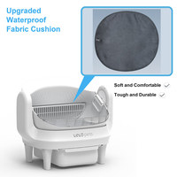 Bac à litière automatique pour chat, à ouverture supérieure, autonettoyant, électrique, avec capteur intelligent, grande capacité 65L, application WiFi, OEM