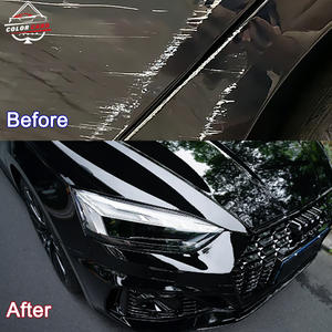 Autocollant en rouleau de couleur pour voiture <span class=keywords><strong>Film</strong></span> d'emballage en vinyle PET Patriot Brown Color Change Wrap <span class=keywords><strong>Film</strong></span> Couleur PET Vinyl Wrap Car - Product Image 5