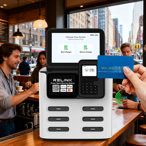 2025 New 6-slots màn hình cảm ứng ngân hàng điện cho thuê trạm/Sạc kiosk/máy bán hàng tự động cho điện thoại hỗ trợ biểu tượng tùy chỉnh - Product Image 1