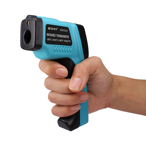 ZOYI GM550 Industrial Digital Thermometer ABS <b>Temperature</b> Measuring Gun with Customizable OEM Support - Product Image 1