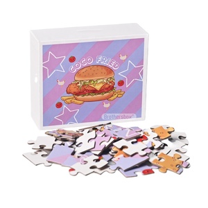 Puzzles éducatifs de luxe sur le thème des dessins animés, personnalisables, 50 pièces, pour enfants - Product Image 1
