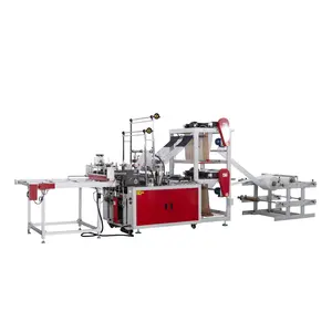 Fully Automatic Pe Supermarket Carry Flat t Shirt Bag Making Machine Price