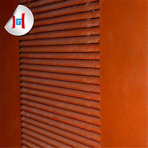 Aisi Standard 10mm Corten pannello in acciaio porta finestra piatti prodotti in acciaio con taglio saldatura piegatura servizi di lavorazione - Product Image 2