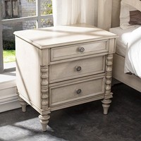 Lit en bois massif Timberight Vintage avec décorations sculptées pour chambre principale, taille du lit 1,8 mètre, taille du lit simple 1,5 mètre