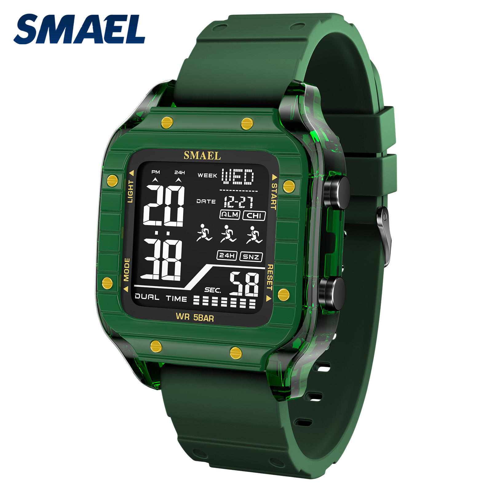 สีเขียว