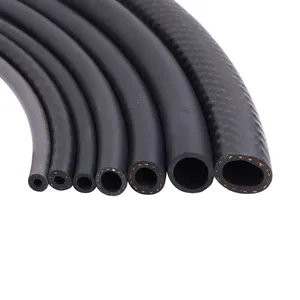 Factory Manufacture Flexible Braided Silicone Vacuum Hose 6mm 8mm 10mm 12mm 15mm Silicone Heater Hose