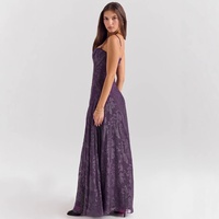 Nouvelle robe de soirée sans bretelles en tulle, style européen et américain, pour femme, avec dentelle florale, longueur ras du sol, silhouette crayon, robe de bal