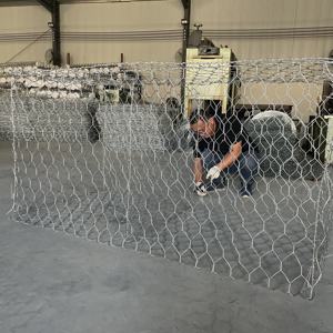 Malla de Gaviones Galvanizada de Alta Resistencia - Malla de Alambre Hexagonal para Protección de Taludes y <span class=keywords><strong>Conservación</strong></span> de Agua - Product Image 6