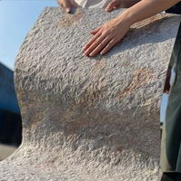 Pierre flexible Rock Stone Mcm, robuste, résistante aux acides et aux alcalis, pour la rénovation des jardins de Damansara, ambiance atmosphérique, écologique