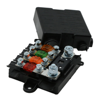 Bloc porte-fusible 4 voies 5 voies MIDI MEGA ANG ANS AFS ANM 12V 24V Boîte de distribution de puissance pour voiture bateau