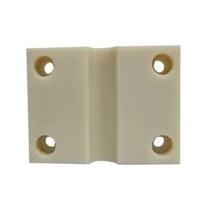 customized high hardness cnc milling plastic nylon Guide block