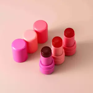 Custom Logo Long Lasting Tint Blush Face Lip Blush Lip Makeup Jelly Blusher Private Label Cute Lip Tint Cream Jelly Blush Stick