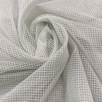 Voile Teinté Minimaliste à Faible Densité Ignifuge pour Rideaux de Maison et d'Hôtel