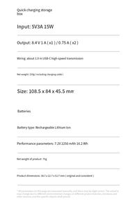 กล่องเก็บแบตเตอรี่กล้องแบบชาร์จเร็ว NP-FZ100 เหมาะสำหรับ Sony FX30, A7R3, <span class=keywords><strong>A7R4</strong></span>, 7RM3 และ A6600 - Product Image 3