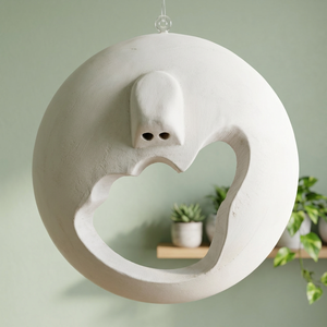 Figuras de Animales de Madera Grabadas a Mano con Acabado en Color Marfil, Decoración Minimalista para Mesa de 3 Piezas |   OEM - Product Image 2