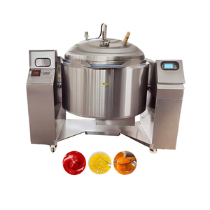 Pâte de tomates 400L Sauce alimentaire Mayonaise Mixeur sous vide Cuiseur chauffant - Product Image 2