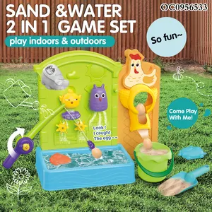 Indoor Outdoor Fishing Spray Water Baby Water And Beach Sand Play Toys Kids
