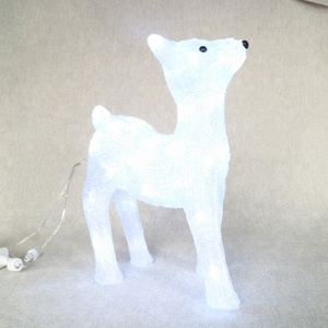 Nouvelle Conception Entièrement Étanche Usine Directement Vente 3D Renne LED Acrylique Sculpture Motif Lumière - Product Image 3