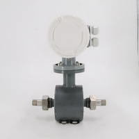 Débitmètre électromagnétique numérique micro-miniature en acier inoxydable haute précision pour applications liquides, personnalisation OEM