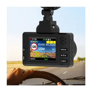 Gravador de vídeo para carro FHD1080P, detector de GPS e detector de assinatura, combinação 3 em 1, DVR para Carro, Rússia, Karadar K618SG