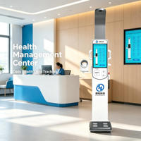 Estación de Control de Salud Imprimible en Tamaño Completo A4 con Conexión de Datos para Salidas de Informe en Papel para Chequeos de Salud Rutiñosos