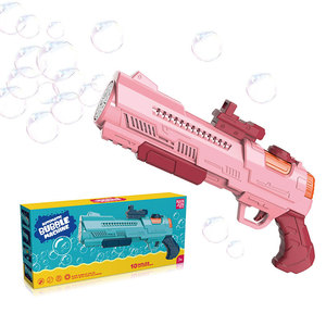 Machine <span class=keywords><strong>à</strong></span> <span class=keywords><strong>bulles</strong></span> automatique <span class=keywords><strong>à</strong></span> 10 trous pour l'été, pistolet <span class=keywords><strong>à</strong></span> <span class=keywords><strong>bulles</strong></span> en plastique pliable, rouge tendance, haute sécurité, jouets unisexes - Product Image 6