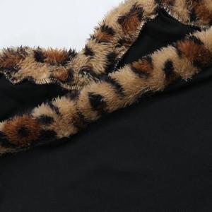 Summer New <strong>Women's</strong> Two Piece <strong>Shorts</strong> Set Leopard Print Patchwork Lace-up Halter Top Slim <strong>Shorts</strong> <strong>Suit</strong> <strong>Women</strong> - Product Image 3