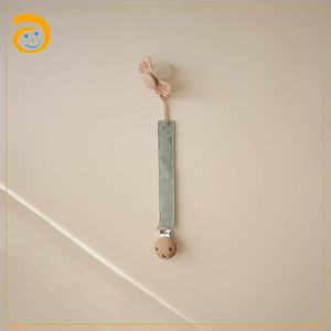 Bông Muslin núm vú Clip chuỗi Dummy Clip núm vú chủ Núm vú làm dịu chuỗi trẻ sơ sinh bé ăn bé phụ kiện - Product Image 3